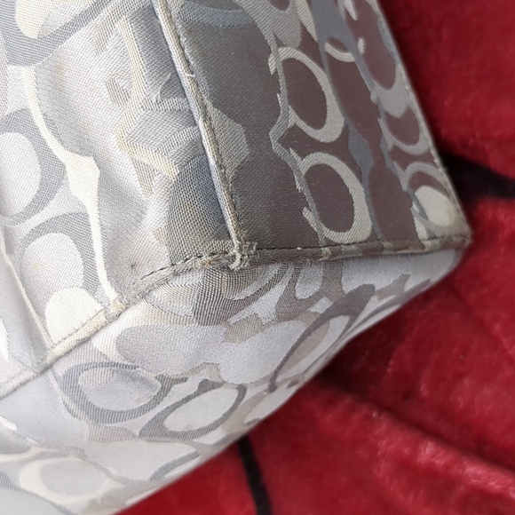 Coach Optic gray tote - Picture 11 of 16